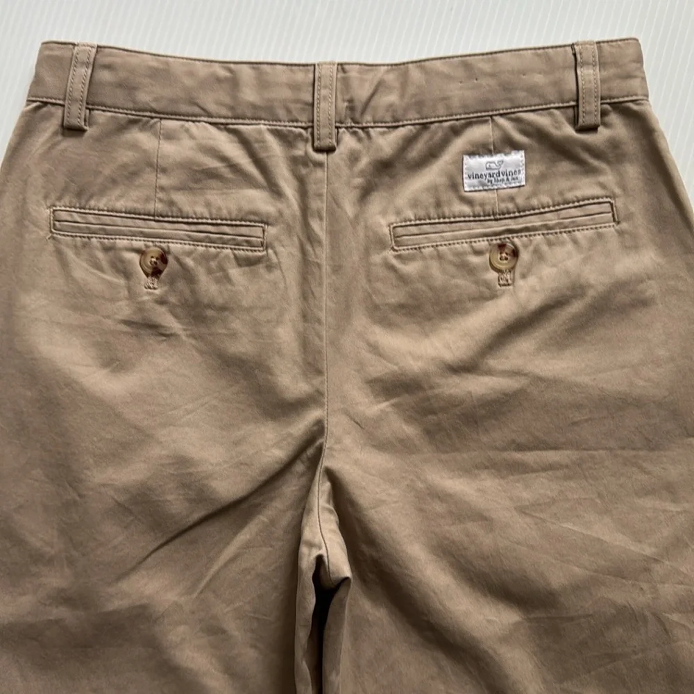 Vineyard Vines boys tan, khaki straight leg pants. Size 16